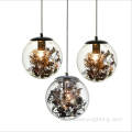 Art Glass Chandelier Modern Glass Ball Pendant Lamp